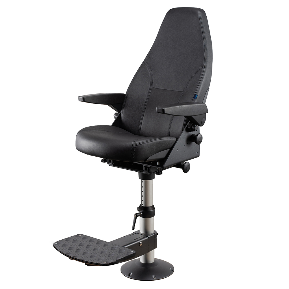 Norsap 800 Standaard Stoel Leer Incl Flensvoet Voetensteun Norsap 800 Standaard Stoel Leer Incl Flensvoet Voetensteun